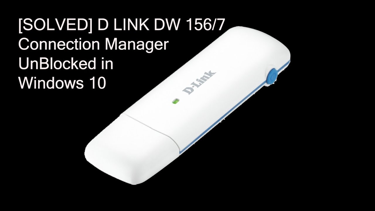 D Link Dwr 710 Driver For Windows 10